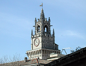horloge de l'Hôtel de ville d'Avignon  © VF
