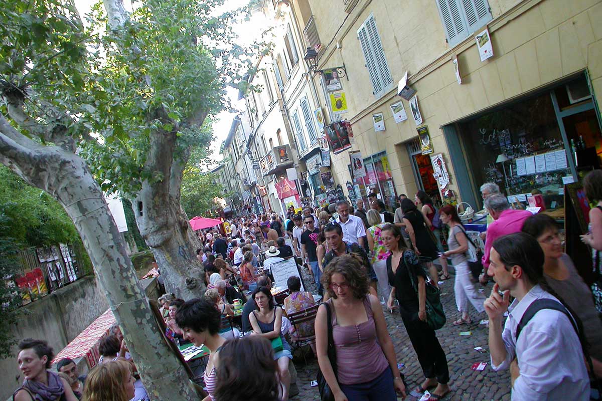 La Rue des Teinturiers Festival d'Avignon