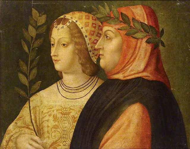Petrarque par Andrea di Bartolo di Bargilla (1450)