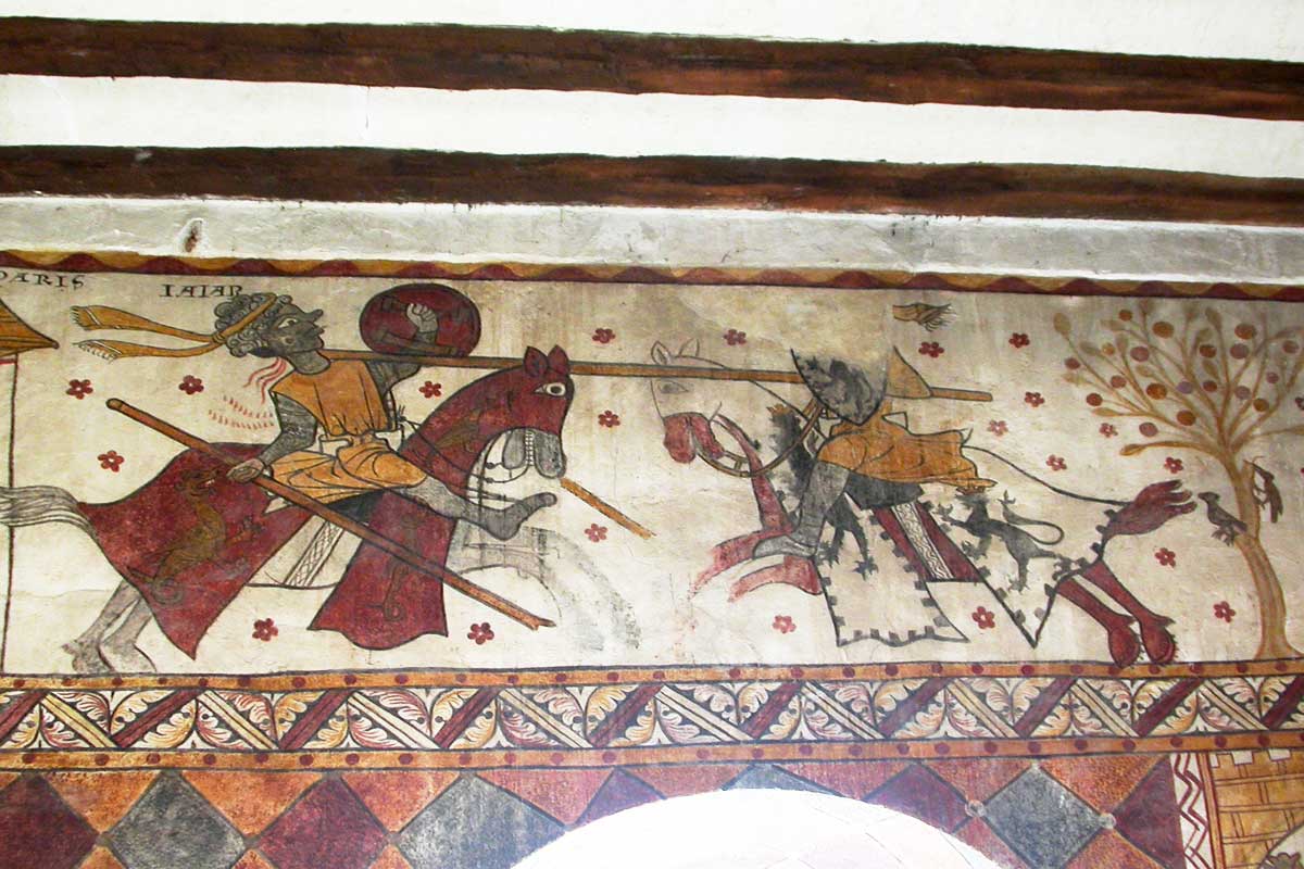 Fresques de la Tour Ferrande à Tour Ferrande