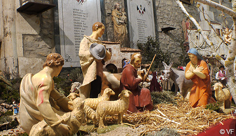 Crèche provençale de Comps (Gard) - Photos