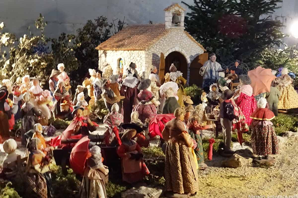 Crèche de Noël à Tarascon