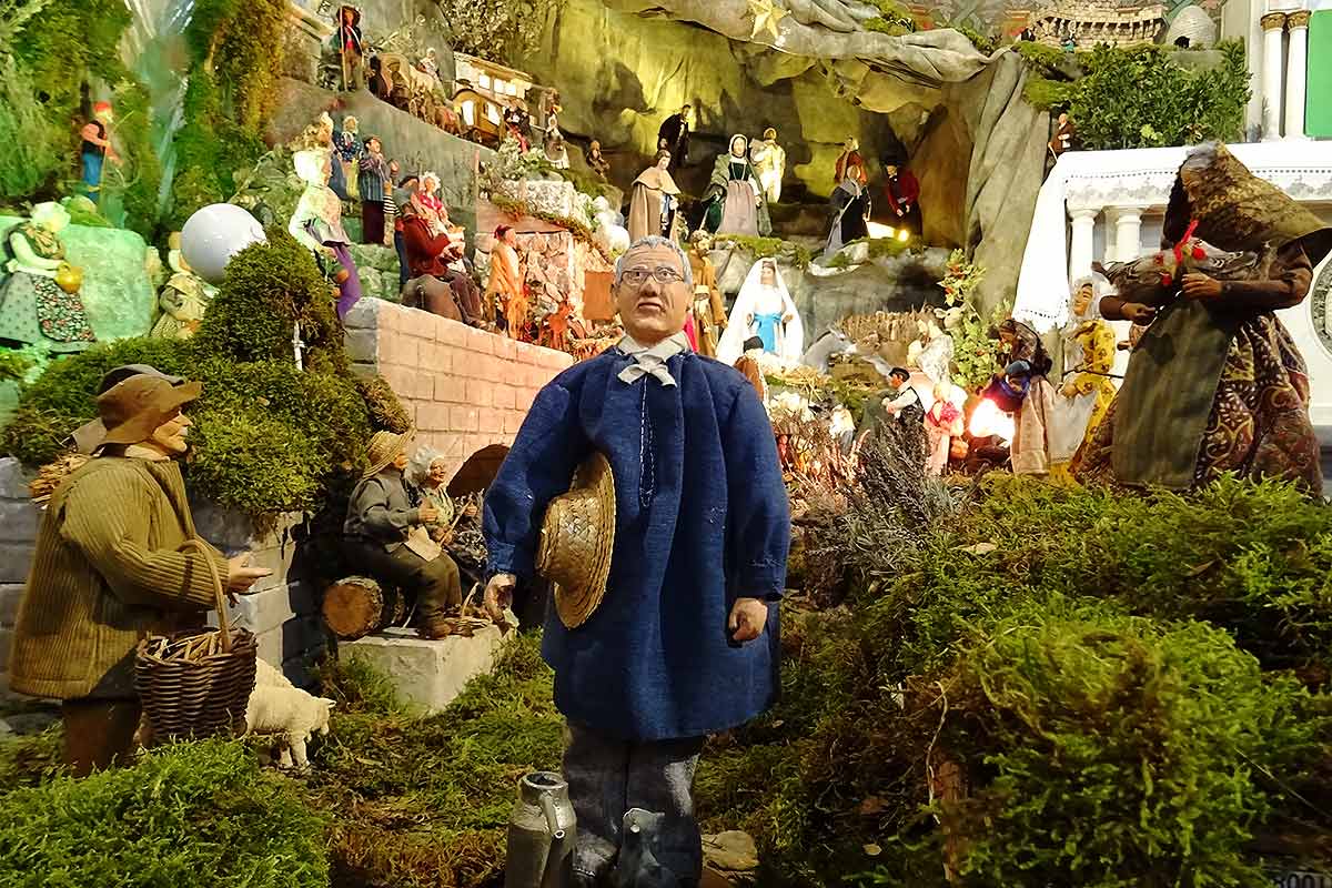 Crèche de Noël aux Valayans