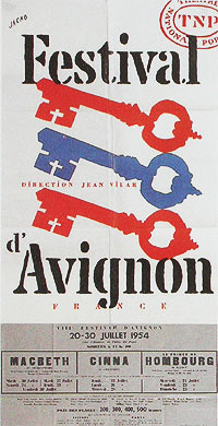 Festival d'Avignon 1954