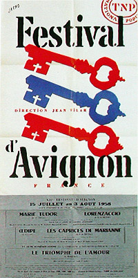 Festival d'Avignon 1958