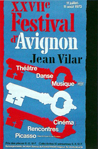 Festival d'Avignon 1973
