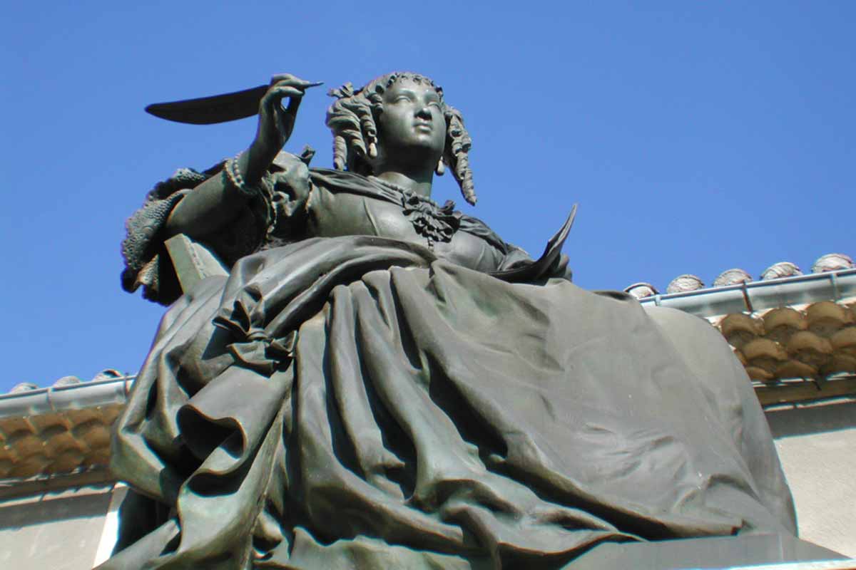 statue Marquise de Sévigne © VF