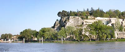 le rocher des Doms à Avignon © VF 