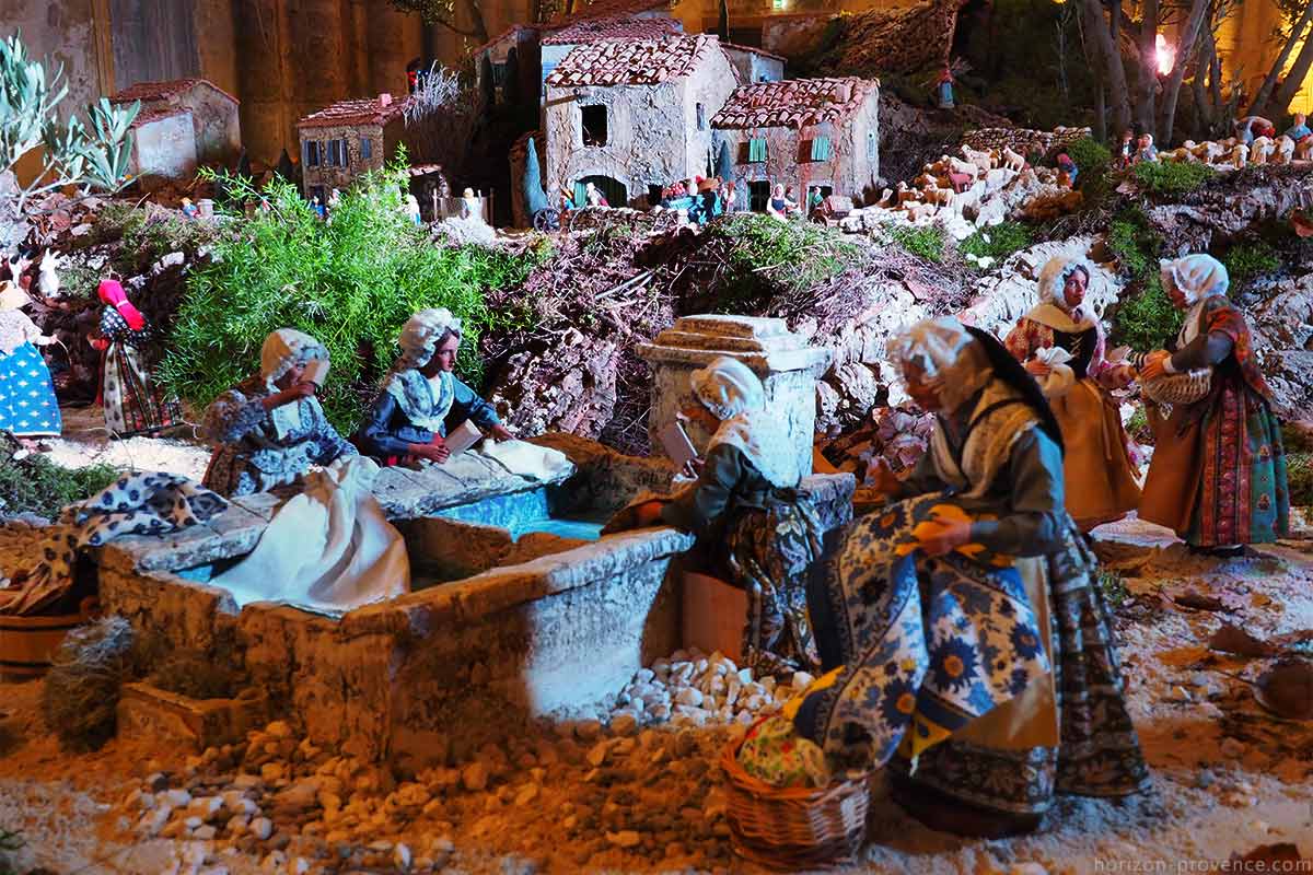 Crèche de Noël à Avignon