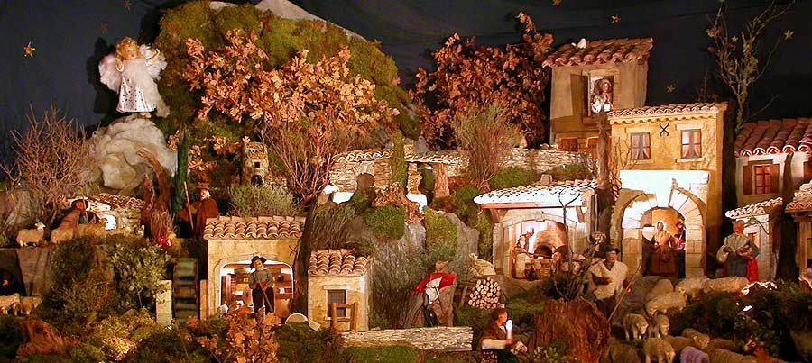 Crèche de Noël animée à Saint Saturnin les Avignon